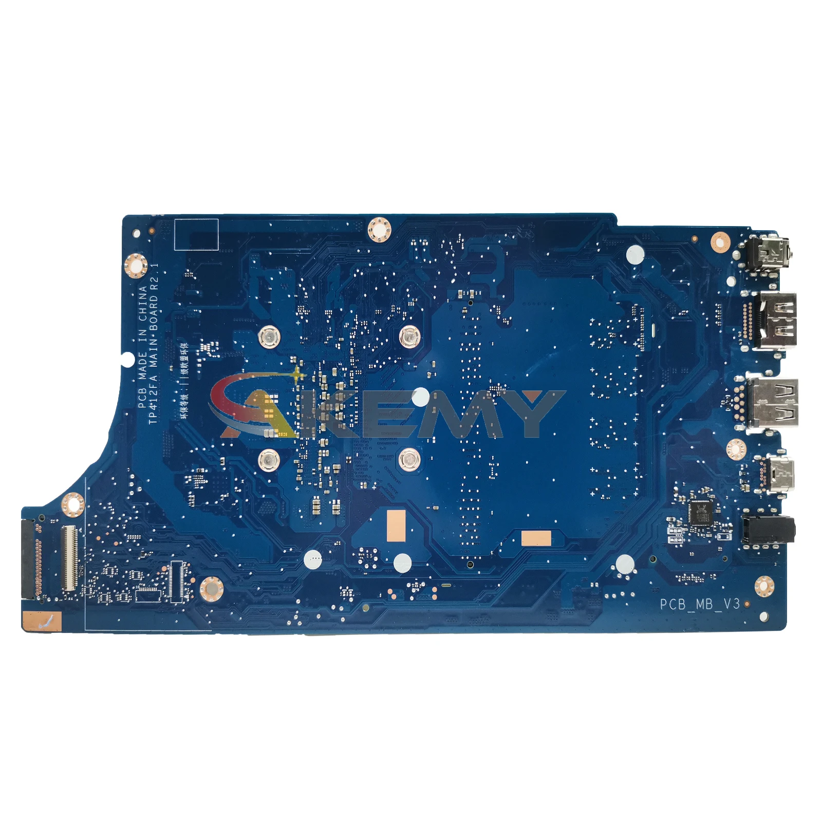 Imagem -05 - Akemy Tp412fa Mainboard para Asus Vivobook Flip 14 Tp412f Sf4100f Tp412fac Laptop Motherboard Cpu i3 i5 i7 10 ° 4gb 8gb Ram