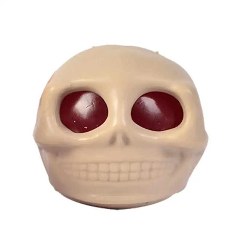 

Skull Squeezing Toy Antistress Stress Relief Decom-pression Vent Ball Slow Rebound Halloween Gift Funny Toy For Kids Adults