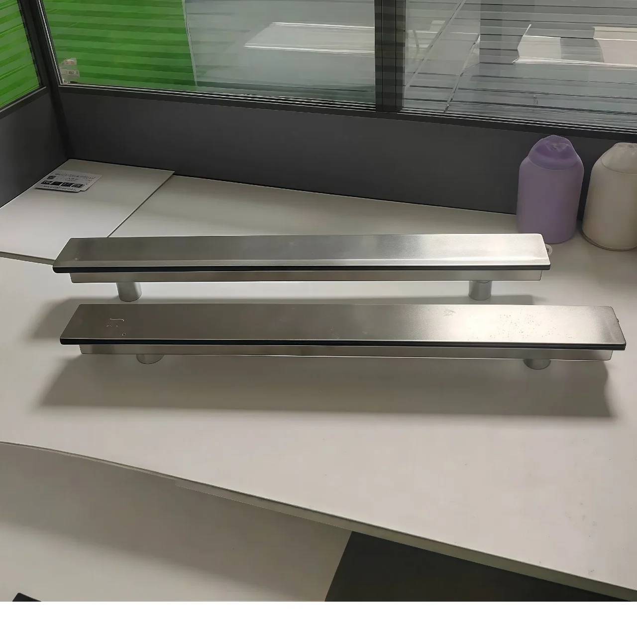 Stainless Steel Water Blade Spillway for Swimming Pools Hanging Waterfall