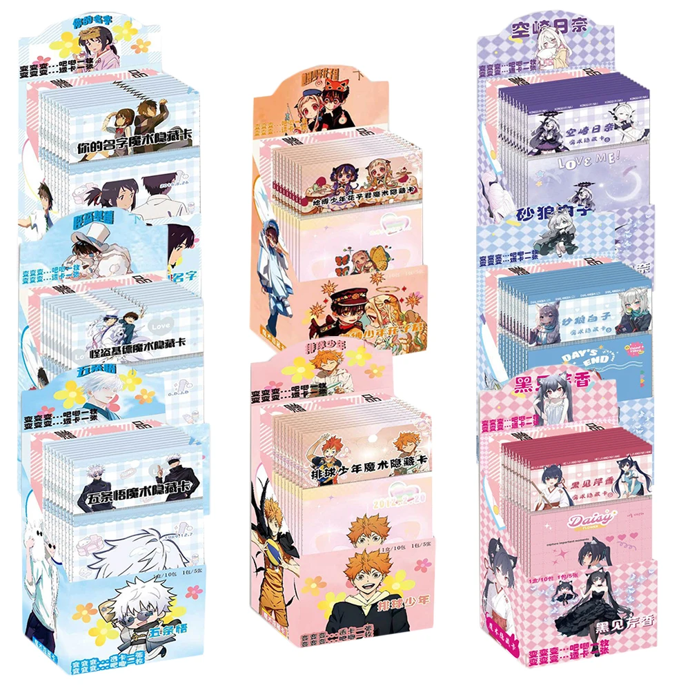 

Anime Hobbies Collection Cards Lovely Characters Exquisite Accessories Classic Childhood Memories Birthday Gifts for Enthusiasts