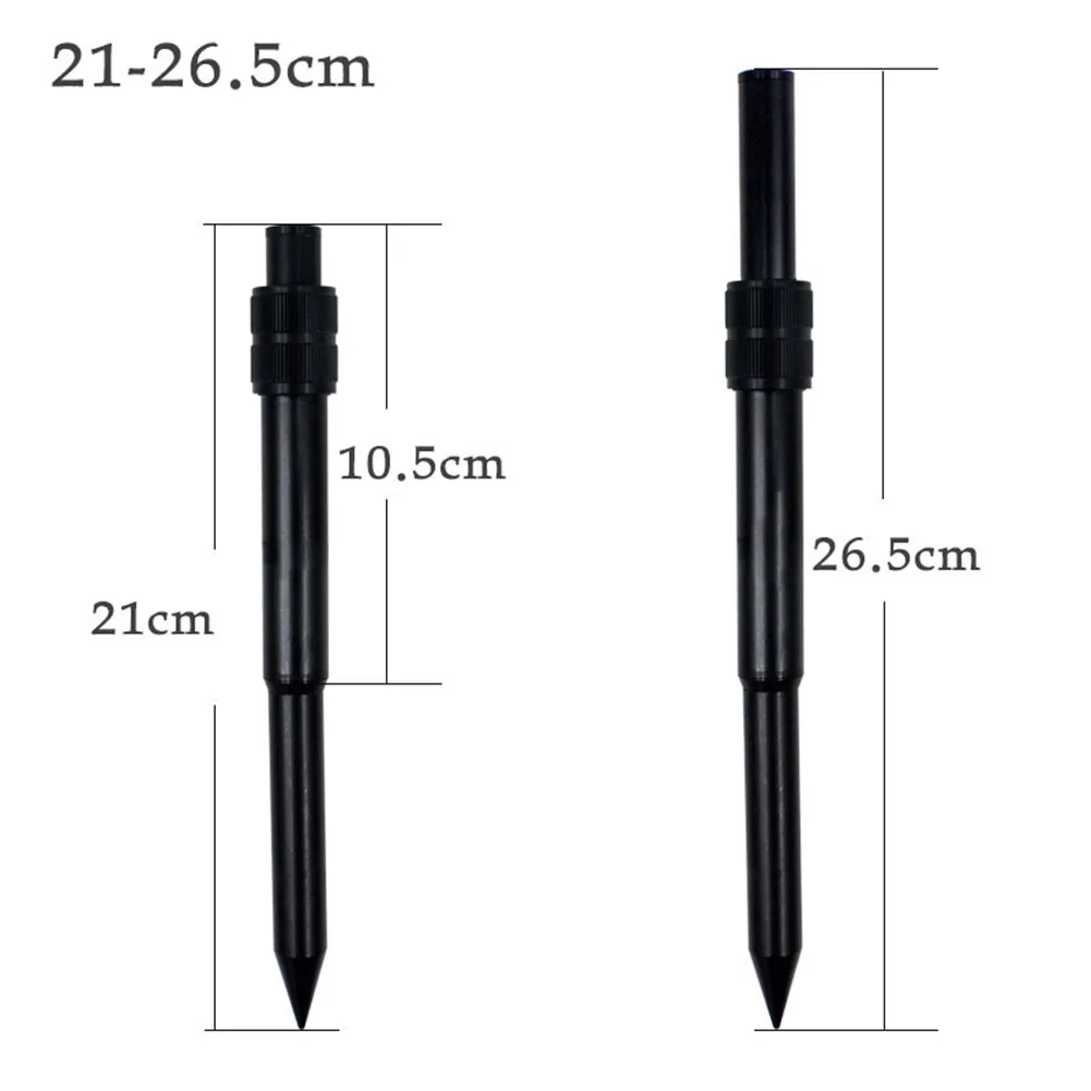 1pc Cool Nuo Bracket Ground Telescopic Library Fishing Sea Rod Bracket Rack Support Holder Aluminum Alloy Fishing Tools