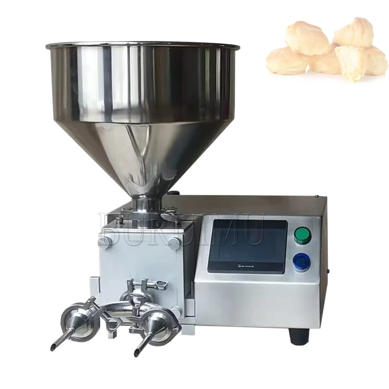 

Commercial Pneumatic Paste Filling Machine, Stainless Steel Double Head Milk Honey Filling Machine