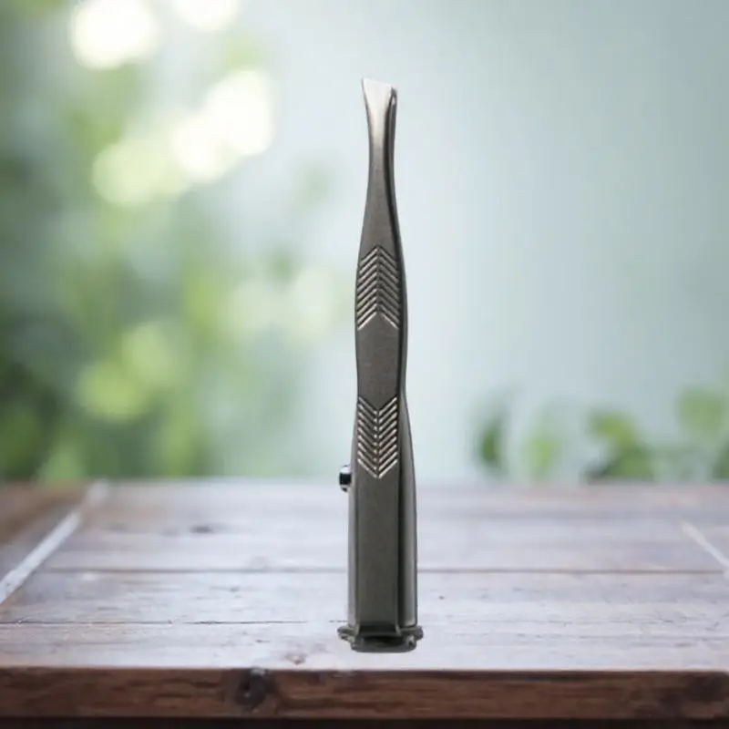 LED Light Eyebrow Tweezer with Push Button Onoff for Precise Eyebrow Grooming LED Light Eyelash Tweezer Brow Tweezers