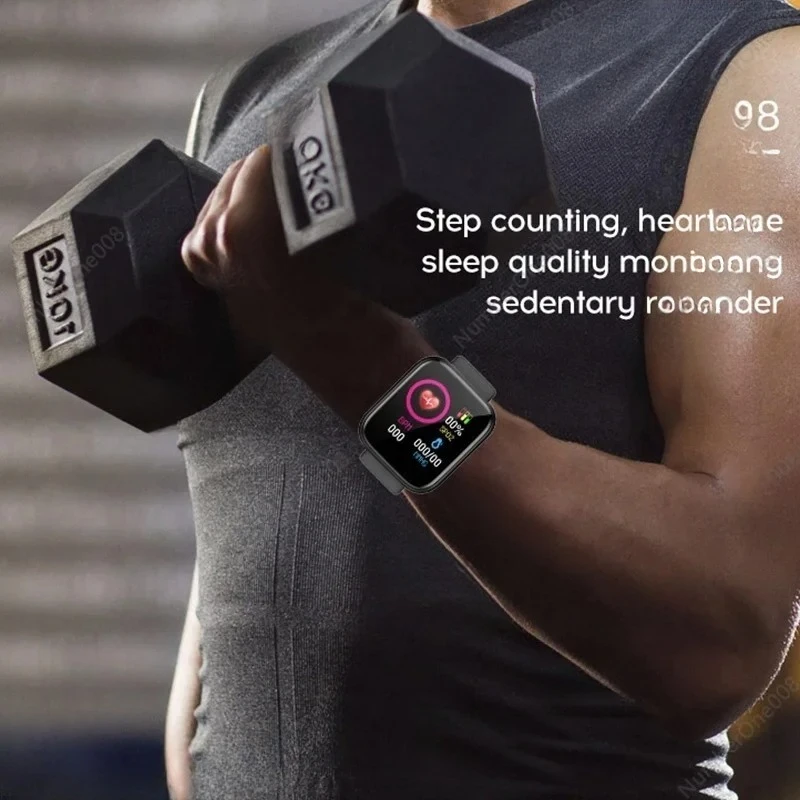 Smart Watch Men Women Blood Pressure Fitness Tracker Bracelet Smart Clock Waterproof Smartwatch
