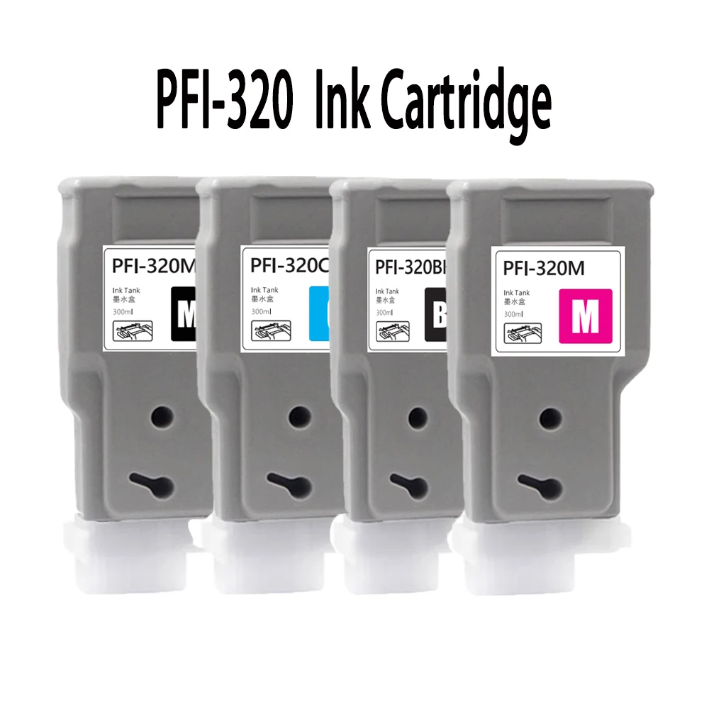 PFI 320 PFI-320 PFI320 Ink Cartridge For Canon ImagePROGRAF TM-200 TM-205 TM-250 TM-300 TM-305 TM-350 GP-200 GP-300 Printer