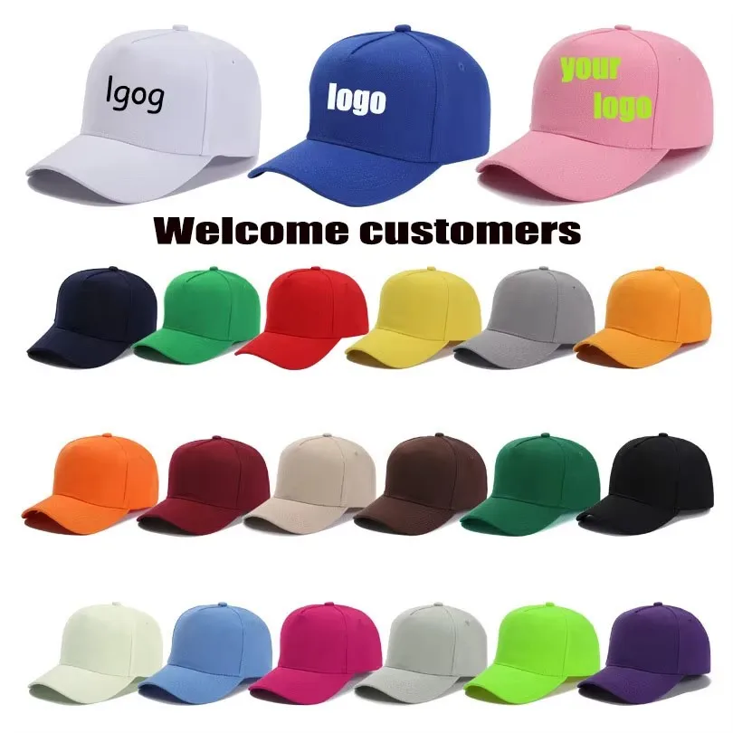 1PC 5 Panel Custom Baseball Caps For Men personality customization Women Hat Hip Hop Bone Trucker Hats Outdoor Leisure Snapback