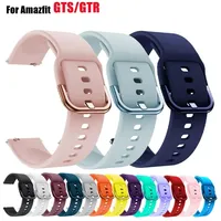 20mm/22mm band For Amazfit GTS/2/2e/3/4 Mini/GTR 4/3/Pro/stratosSilicone Bracelet Amazfit balance/bip 3 pro/bip 5-U Watch strap