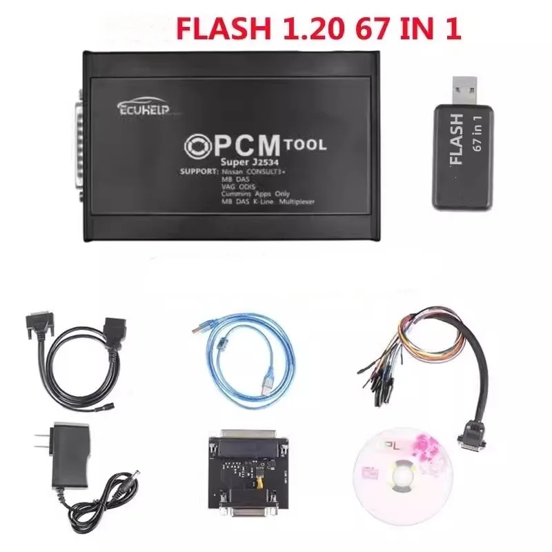 PCMFLASH 67IN1 1.20 KTMflash V1.21 ECU programmer OBD BENCH BOOT