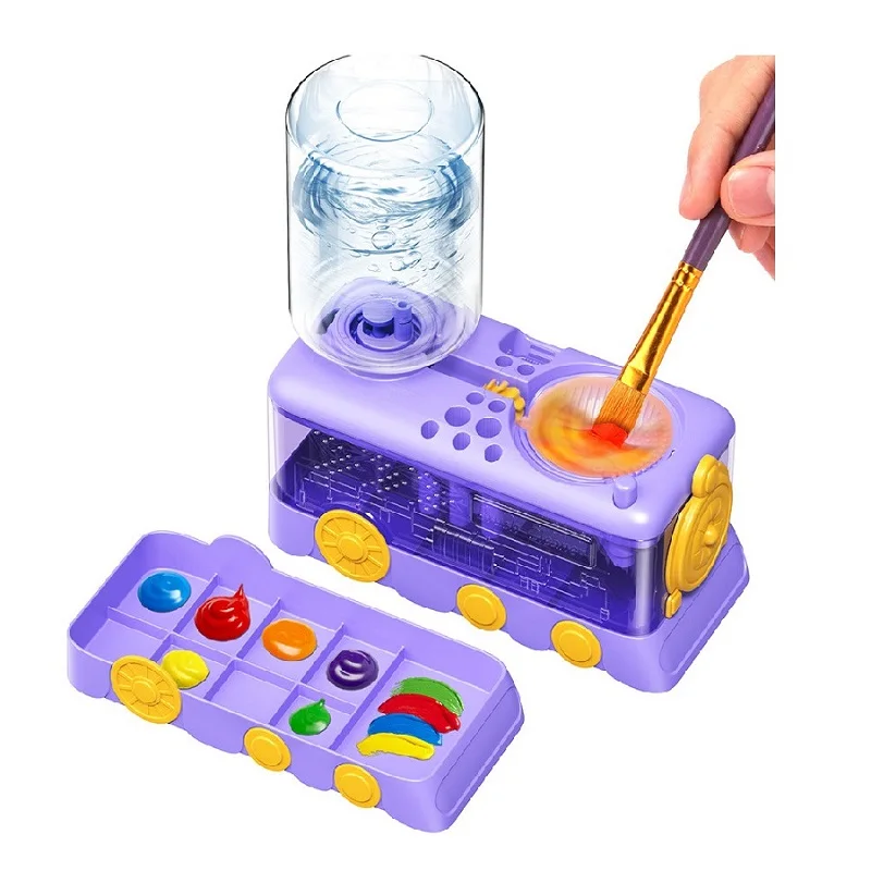 

Автоматическая шайба для кистей, чашка Marketplace, бестселлер, очиститель краски с самоочищающейся быстрой промывочной банки для акварели, масла, акрила