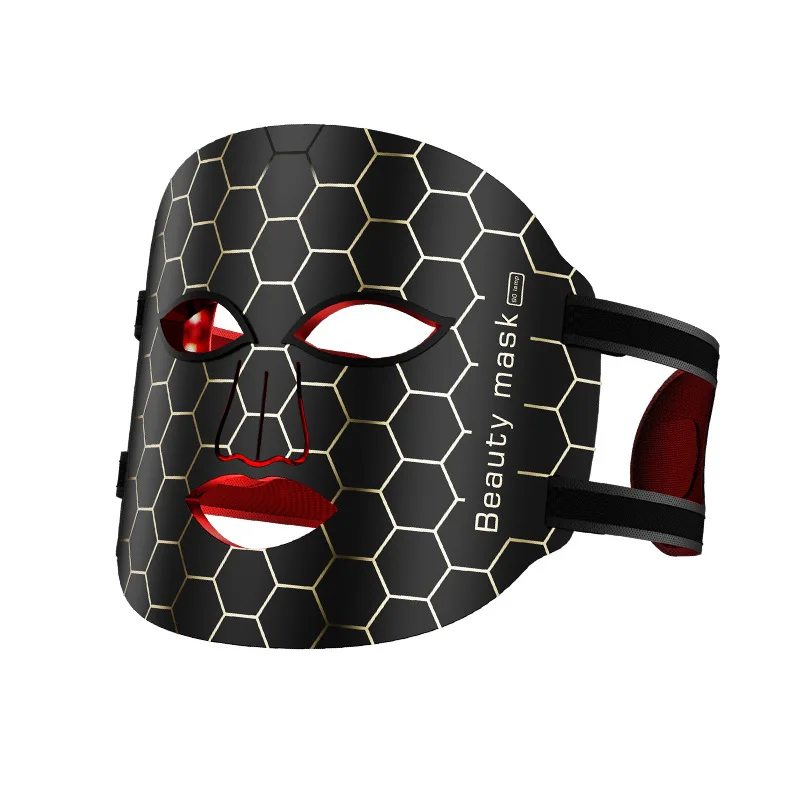 7 Colors Photon Silicone Face LED Mask 3D Facial Beauty Mask Red Light Therapy Skin Care Repair Skin Brightening