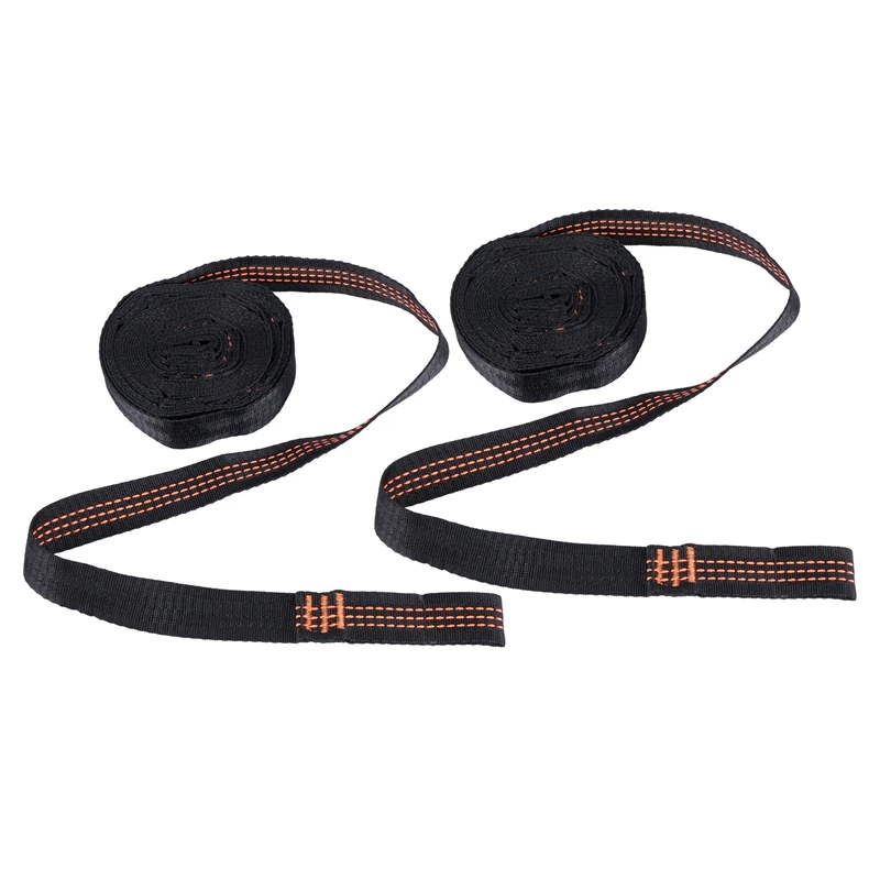 【CLEARANCE】2 Pcs 5-Ring High Load-Bearing Hammock Straps For Home Outdoor