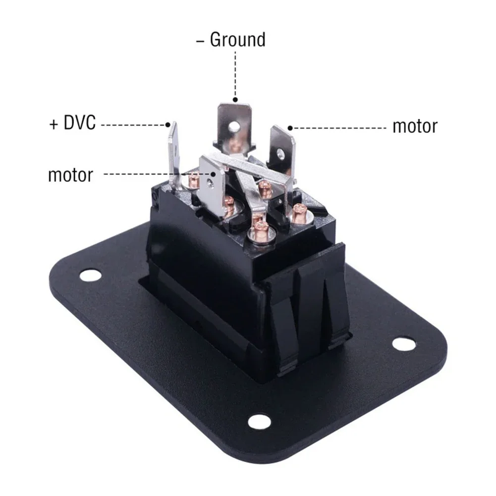 A Robust 4 Pin DPDT On Off On Car Rocker Switch for Multiple Applications Within the Recreational Vehicle Industry