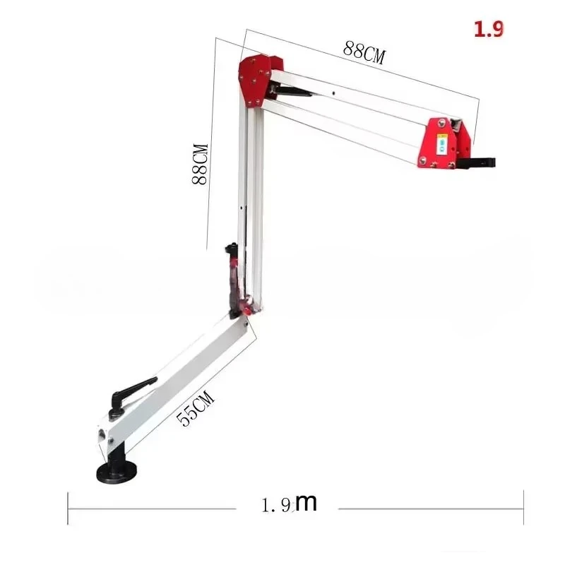 220 volt new automatic universal tapping machine, pneumatic tapping machine bracket, high-strength rocker arm vertical rack