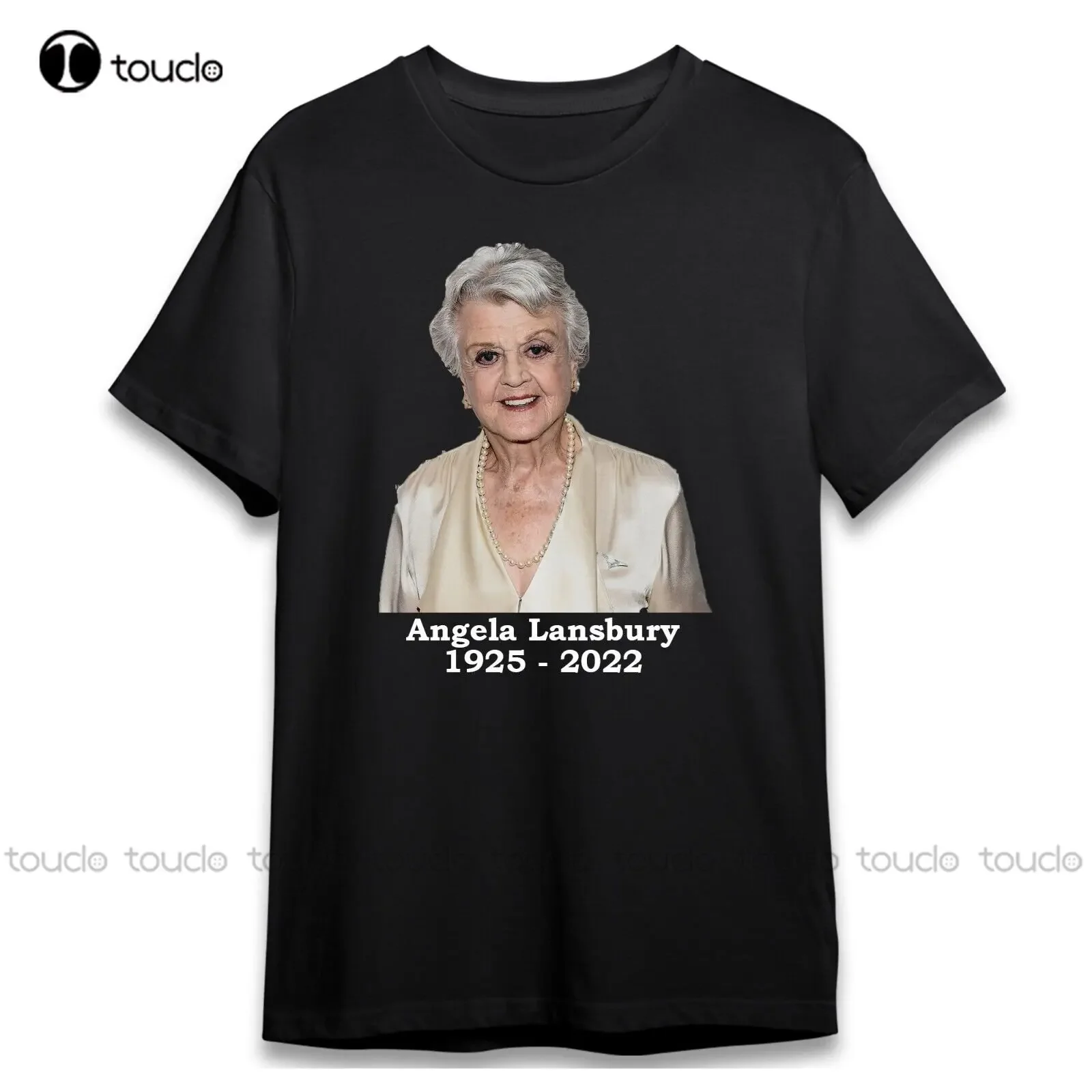 Rip Angela Lansbury 1925-2022 Death #96 Thank You For The Memories T-Shirt Mens Short Sleeve Shirts Casual Xs-5Xl Custom Gift