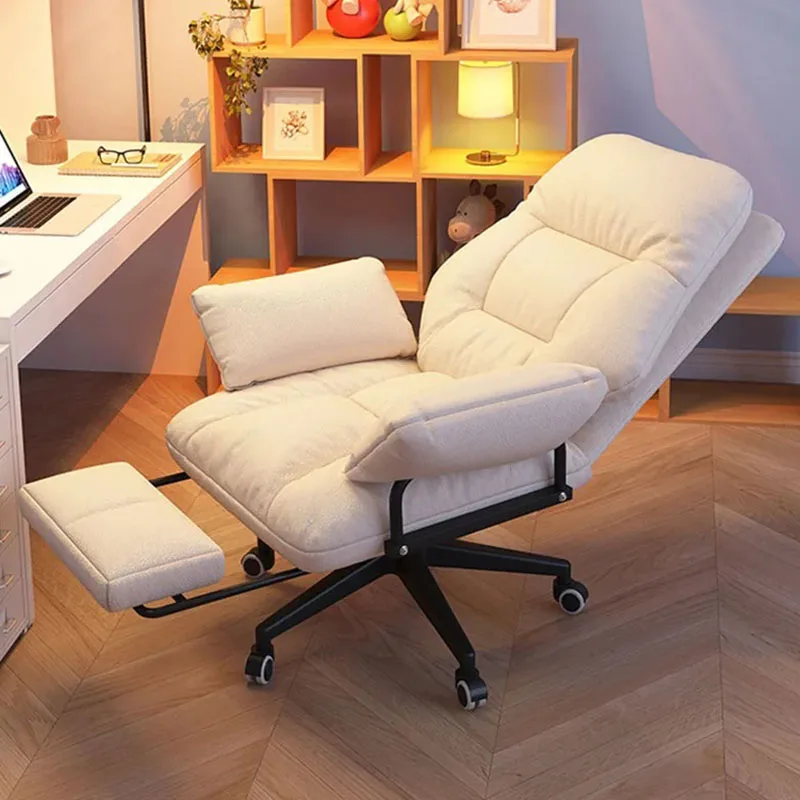 

Удобное эргономичное игровое кресло, роскошное офисное кресло на колесиках для девушек, современное удобное регулируемое офисное украшение