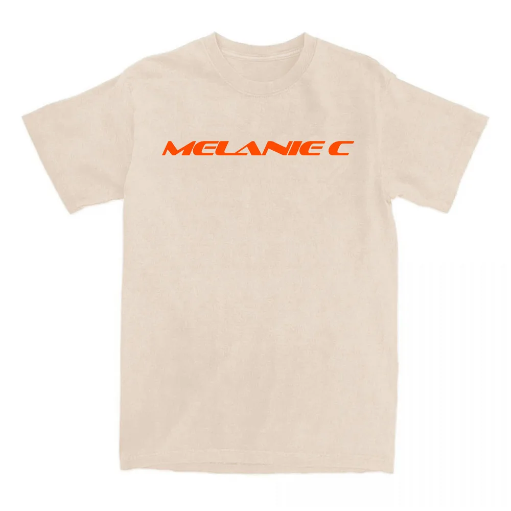 Melanie C Logo Druck T-shirt Streetwear Unisex Baumwolle Kurzarm Lose Weibliche T-shirts Grafik Kleidung Frauen Männer Tees Top
