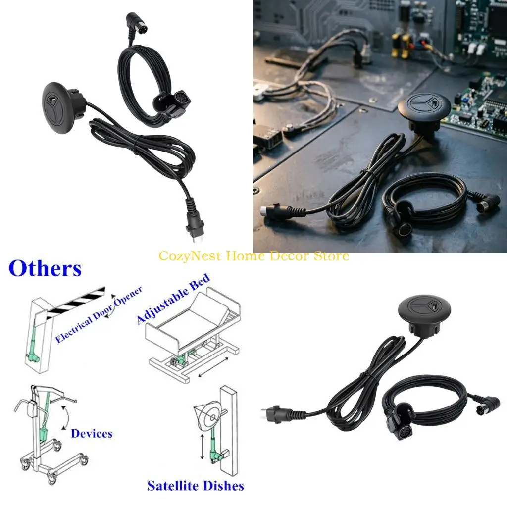 92MF Adjustable Chair Operation Component With USB Link And Light View