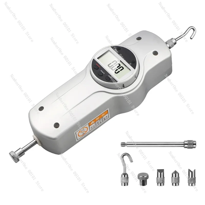 

Digital Display Force Gauge Pull Force Tester Push-pull Meter Ergometer Spring-loaded Thrust Meter 10-500N Optional