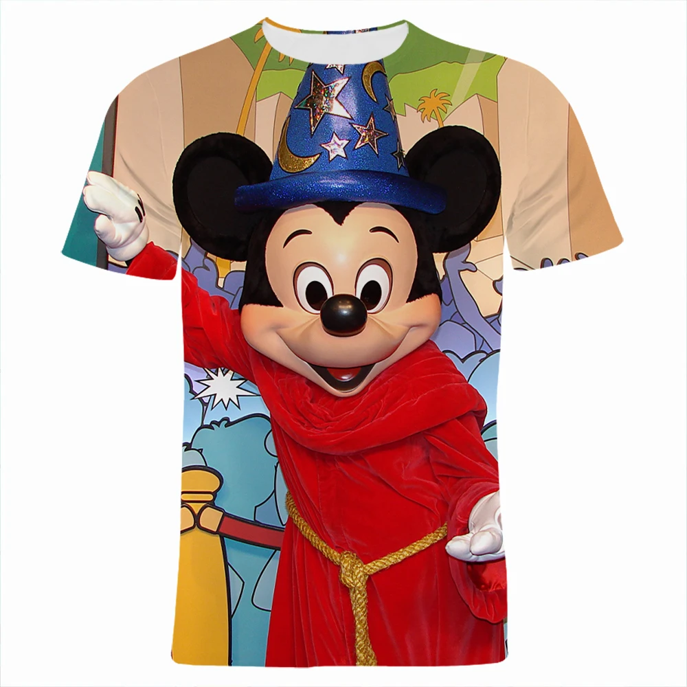 

Disney Mickey Mouse Goofy Donald Duck T Shirt Men 3D Printing T Shirt Summer Short Sleeve Men Crew Neck T Shirt Clothing