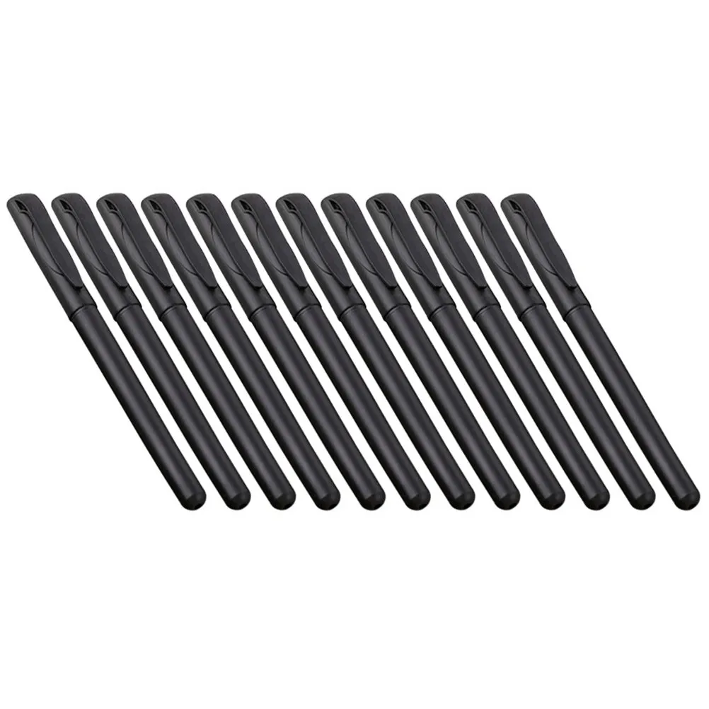 

100Pcs Empty Pen Shells High-Durability Plastic Gel Pen Holders Compact Portable for Students School Office Stationery Needs