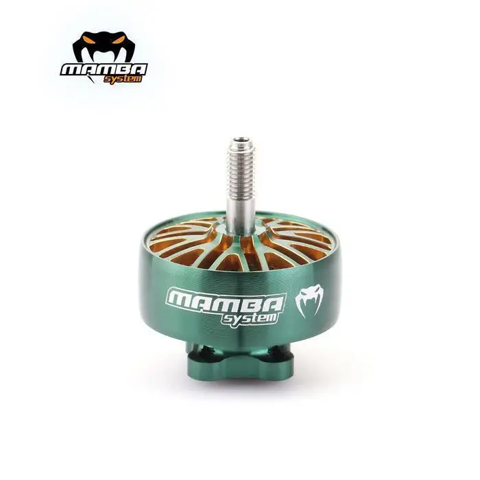 4PCS MAMBA Chase TOKA 2808 1100KV 4-6S Brushless Motor Green Gold Edition 7 Inch Voyage Crossing Machine