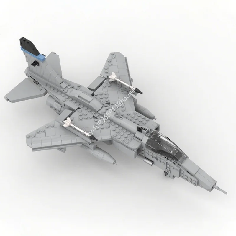 

748pcs MOC SEPECAT Jaguar GR Creator Model Building Blocks Construction Assemble Toy DIY Creative Brick Christmas Gifts Kids