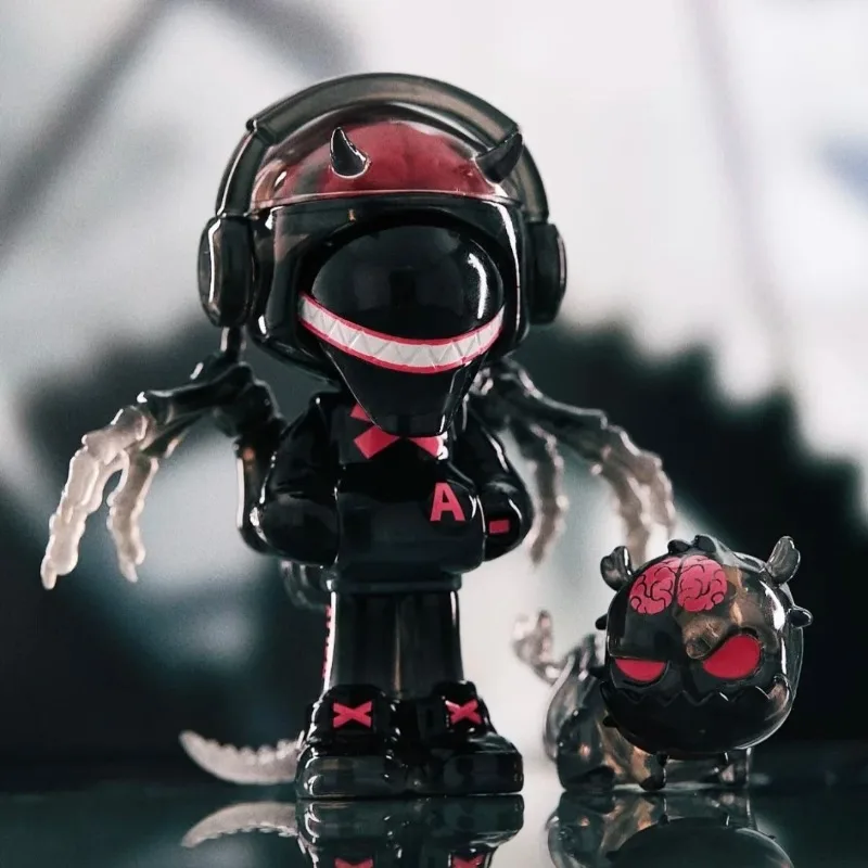 

Mr. Bone Mini 3 The Wicked Union Series Blind Box Trendy Toys Action Figure Mystery Desktop Ornament Collectible Birthday Gift