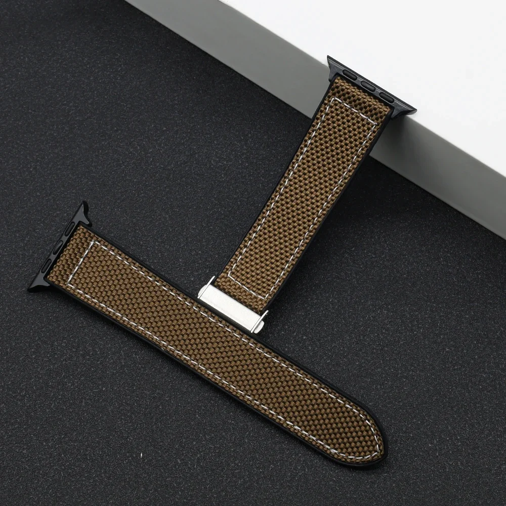 Cinturino in Silicone per Apple Watch Ultra Band 49mm 44mm 45mm 42 46mm 41mm 40mm bracciale ibrido intrecciato serie iWatch 10 9 8 7