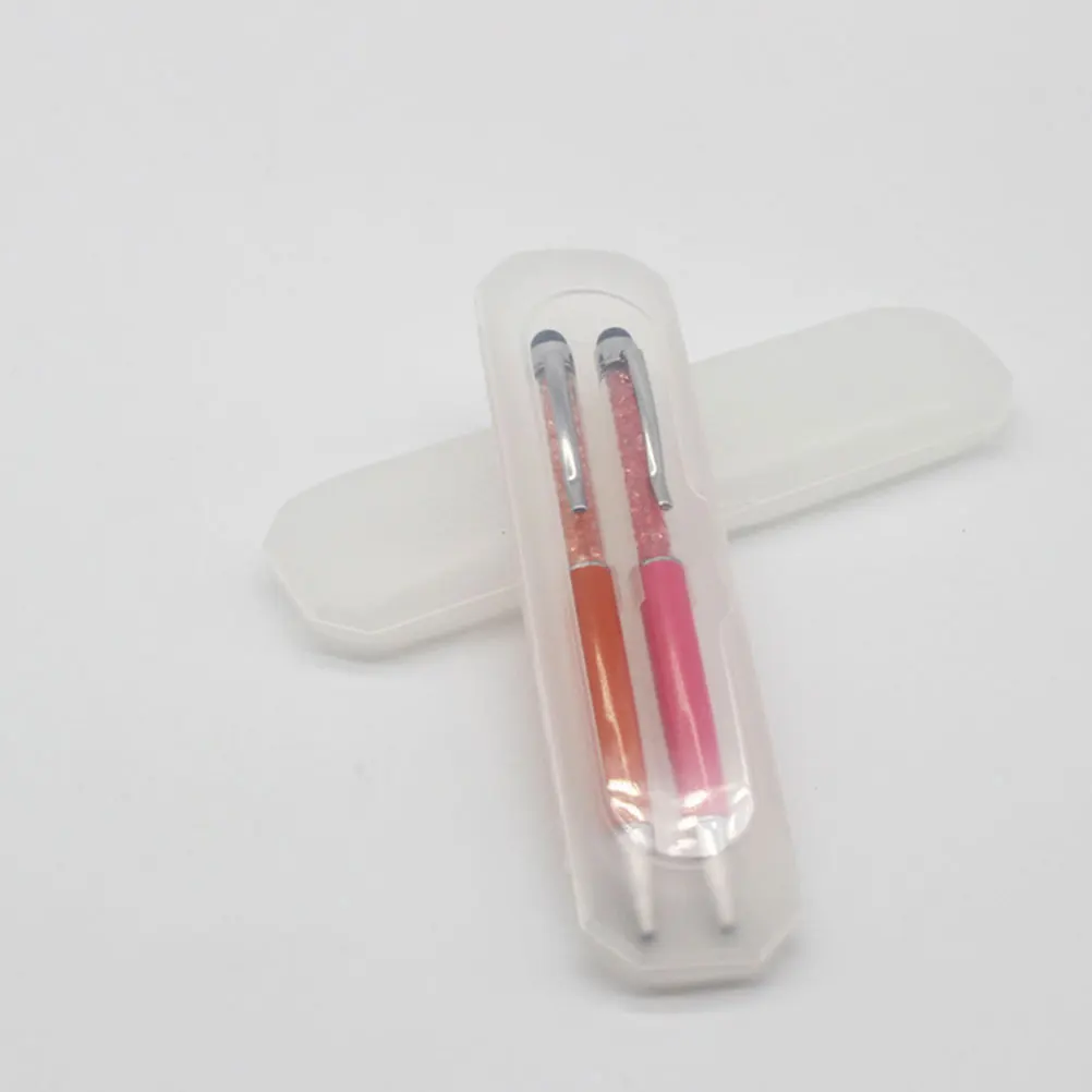 

10pcs Transparent Pencil Case PP Material Storage Tube Ballpoint Gift Boxes Portable Pencil Boxes Students Pen Holder Jewelry