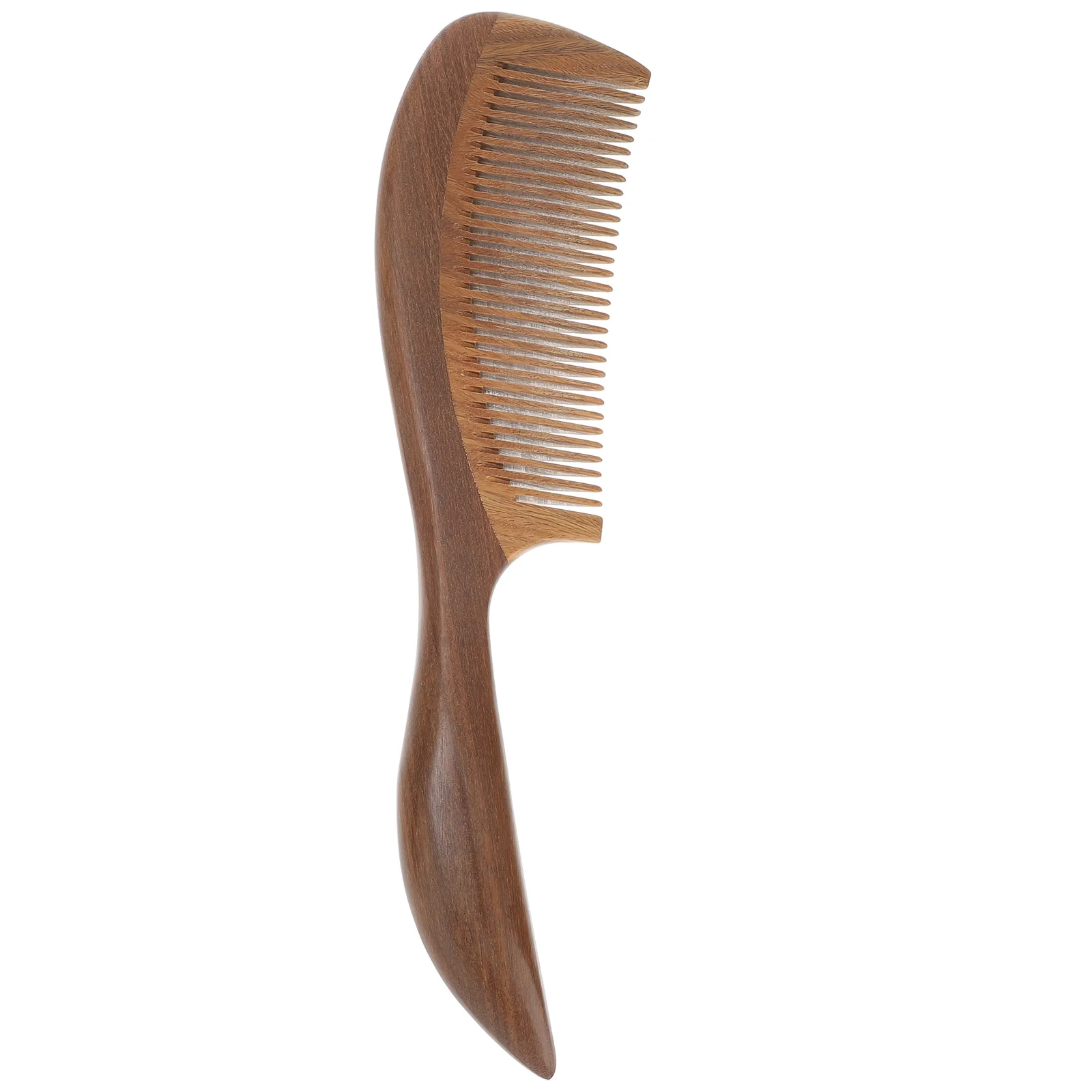 

Massage Comb for Women Wood Hair Detangler Curls Anti-static Fine Tooth Combs Miss