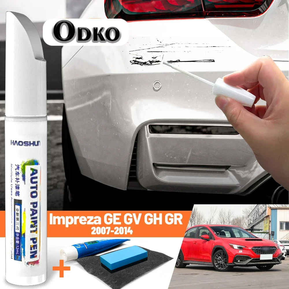 Car Paint Pen Paint Care Scratch Repair Wax Painting Scratch Remover For Subaru Impreza GE GV GH GR 2007-2014 2008 2009 2013