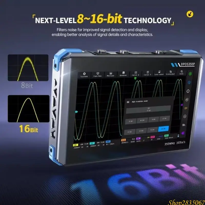 Efficient Digital Phosphors Oscilloscope with Enhances Detection Frequency Response Analyzers for Production Use 831F