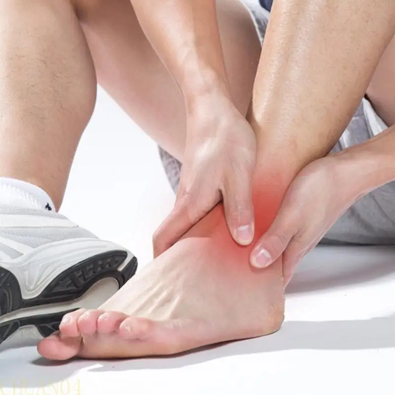 

A1A2 Moisture Wicking Cycling Ankle Support Sleeve Warm Insulation Joint Stabiliser with Adhesive Closure