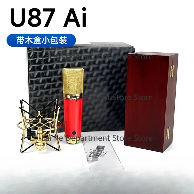 Tool Spare Parts for U87 AI Red Large-Diaphragm Condenser Mic, Components for Studio Live Streaming K-Song Podcast Microphone