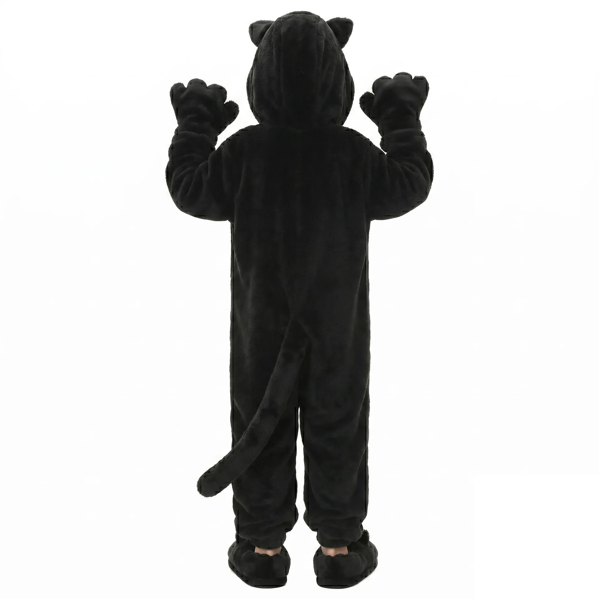 Enfant Black Cat Cutie Cosplay Costume Niño Halloween Anime Kigurumi Pajamas Christmas Carnival Party New Year Dress Up 2026 - view 3