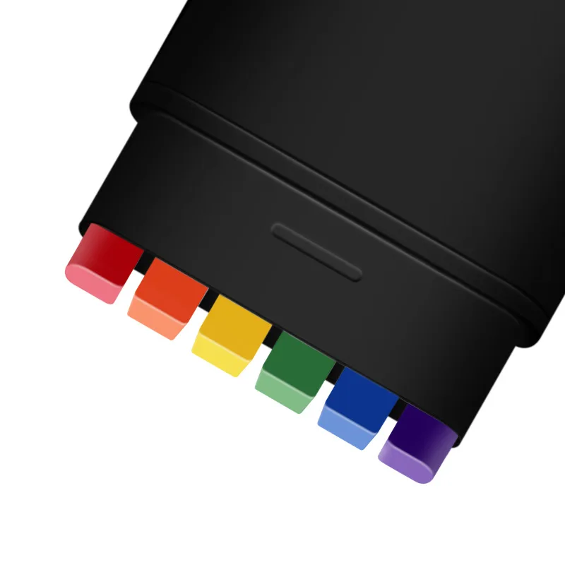 1 ชิ้นล้างทําความสะอาดได้ Body Tattoo น้ํามันสีปากกา Rainbow Face Body Paint Stick ภาพวาดวาง Party Favors แต่งหน้าเครื่องสําอางค์เครื่องมือ