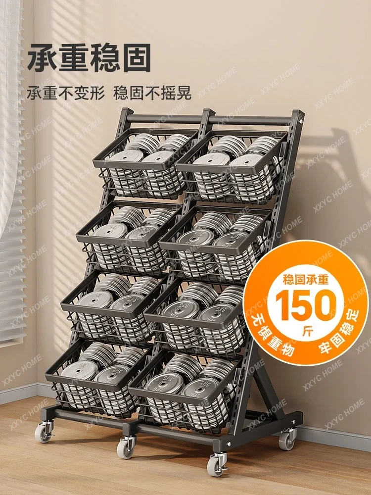LSupermarket Snack Shelf Snack Shelf Basket Convenience Store  Beverage Single-sided Promotional Cart Display Shelf