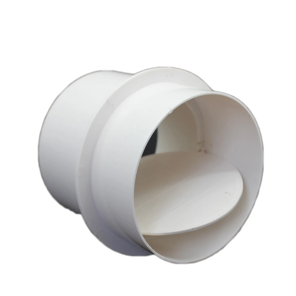 Exhaust Valve PVC Check Valve Compact Design Ventilation One Way Valve Compact Design Diverse Airflow Management
