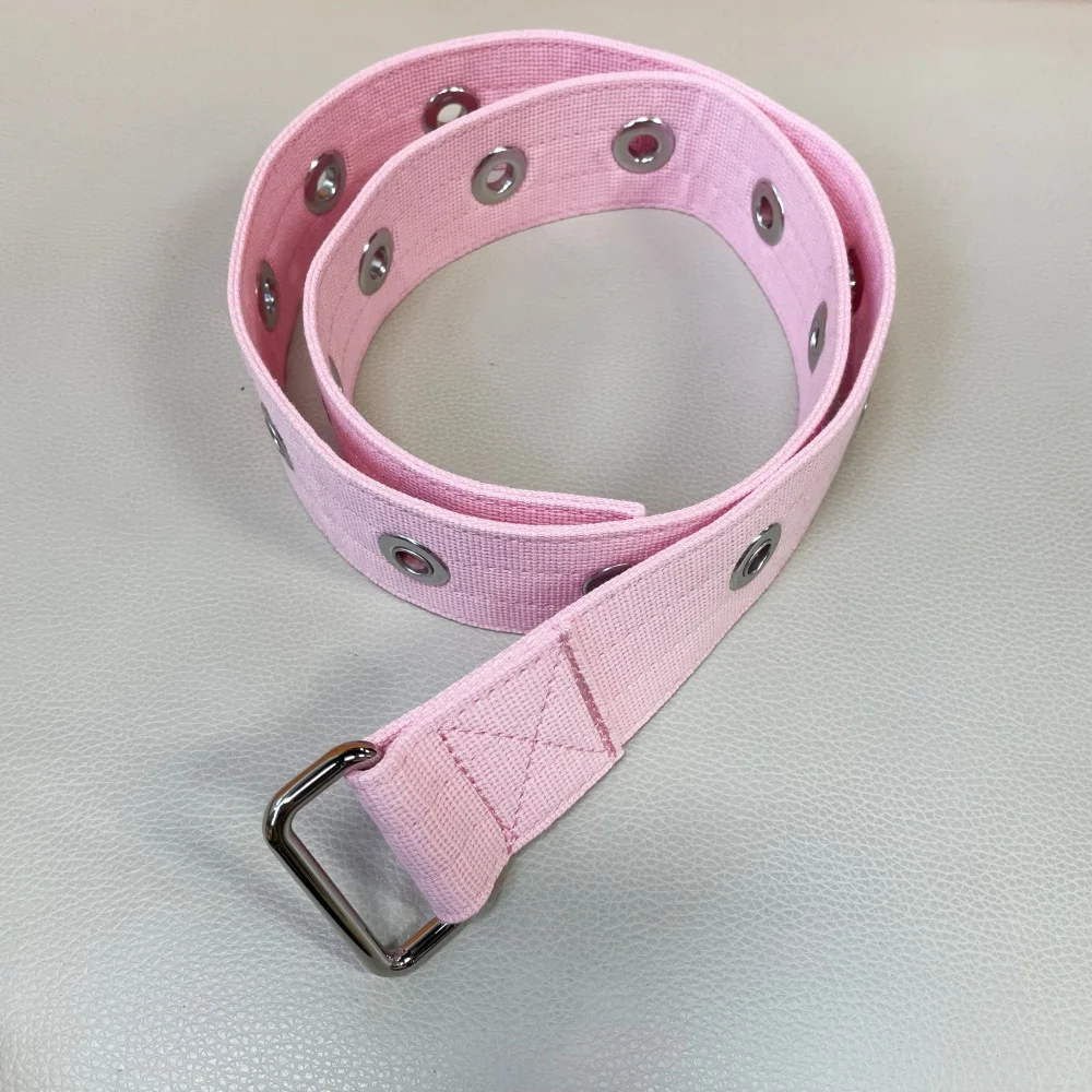 

1m/2m Pink Extension Belt Adjustable Medical Belt Fall Prevention Belt Secure Strap with Metal Eyelets for Patient Safety