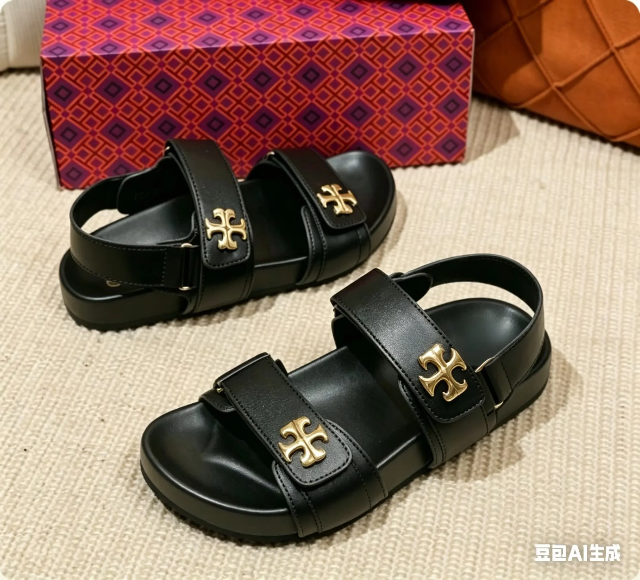 

Women's Slippers 2026 Simple Black Flat Flat Women's Shoes Home Indoor Slippers