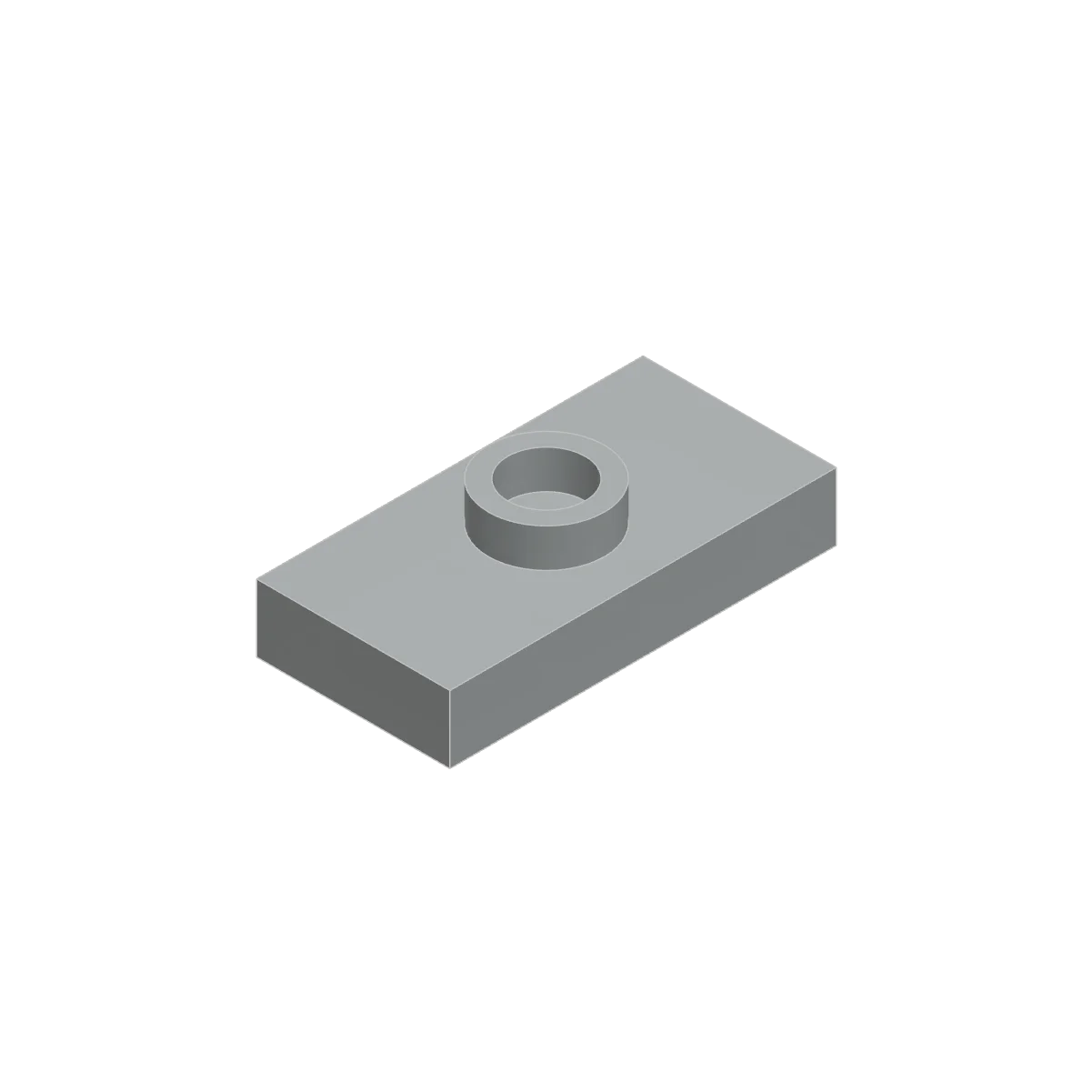 50 Stück 3794b Modifiziert 1 x 2 mit 1 Bolzen und Rille Bausteine Sammlungen Großpackung Modulares GBC Spielzeug für Technische MOC Bausteine – Detail 1