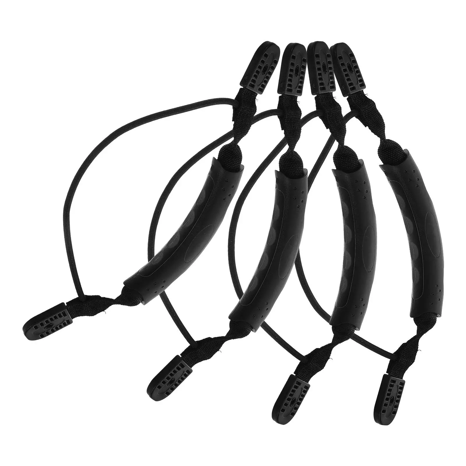 

4 Pcs Kayak Handle Replacement Accessories Boat Carrying Handles Plastic Non-skid Inflatable Nonskid Supplies