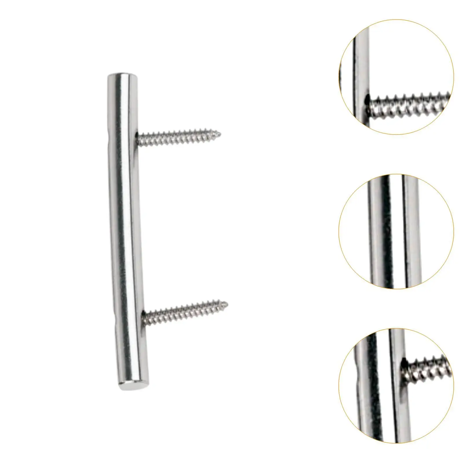 Guitar String Retainer Bar Electric Guitar String Pressing Strip Metal with Screws Repair Part Luthier Tool Guitar Accessory