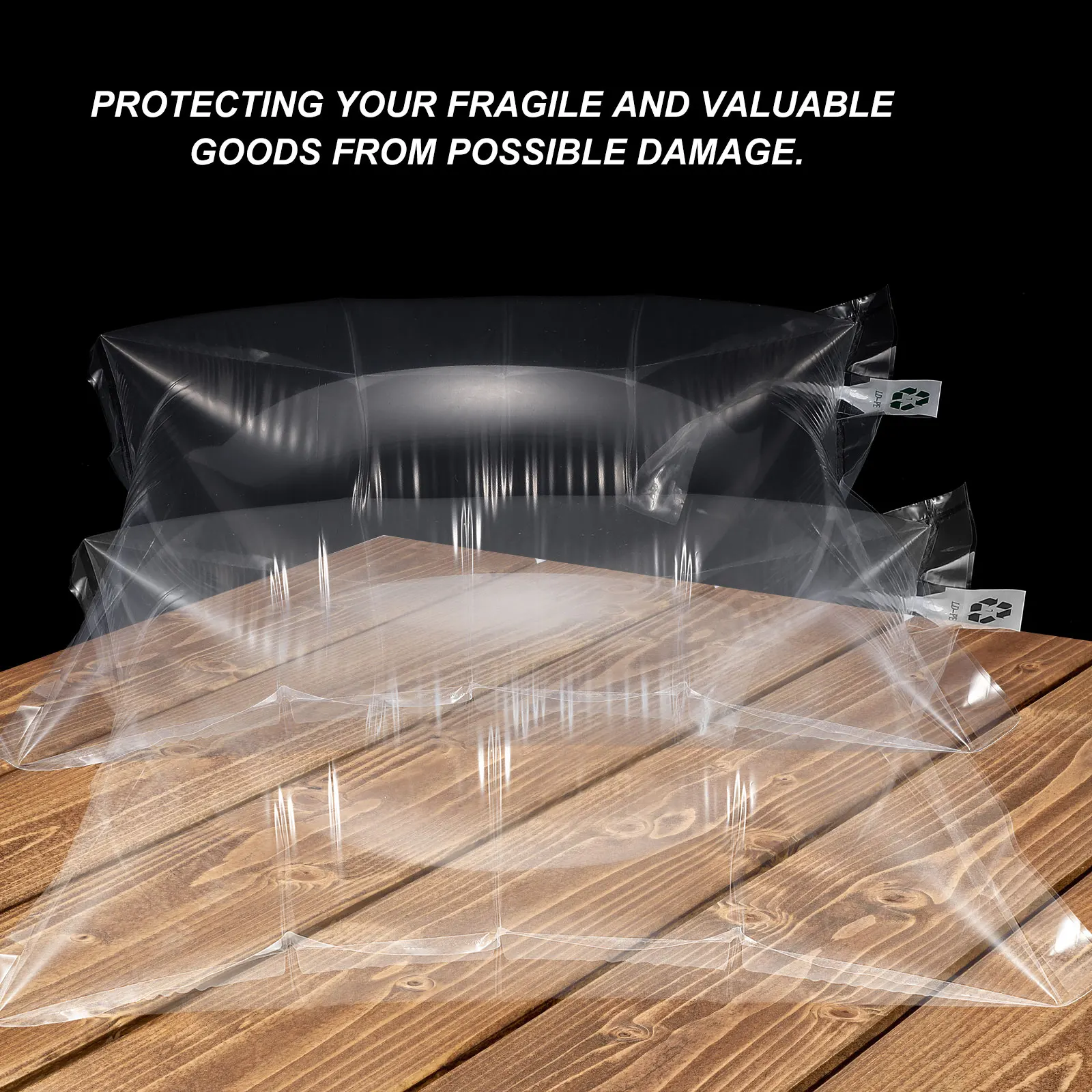 100 PCS Inflatable Bag Cushioning Wrap Mailer Protective for Shipping