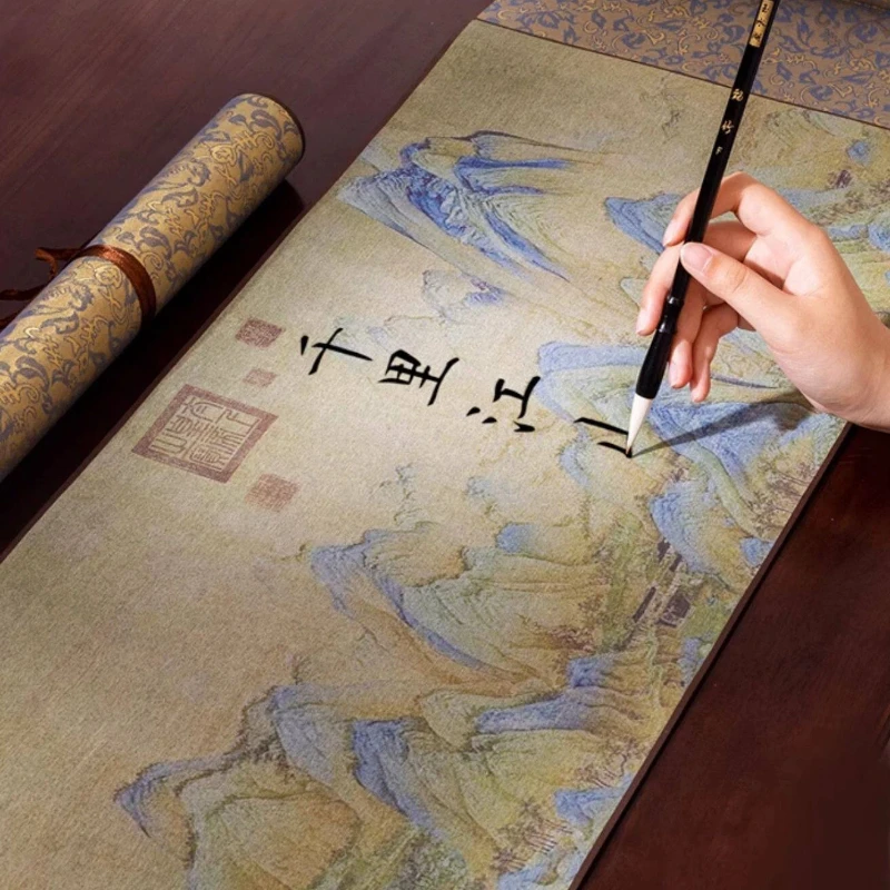 Special Calligraphy Water Writing Cloth Regular Script Practice Chinese Calligraphy Water Cloth Reusable Writing for Beginners