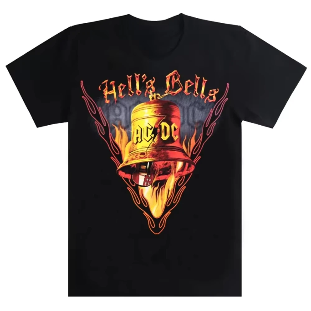 

Rock Paradise Rock Band ACDC Fashion Brand T-shirt Men Women Cotton Short Sleeve T-shirt Size S-4xl Cotton T-shirt High Quality