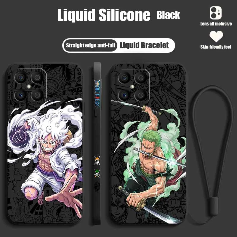 O-One Piecer New Model Cover For Xiaomi Redmi Note 15 14 13 12S 12 11 10 Liquid Left Rope Funda Silicone Soft Capa Phone Case