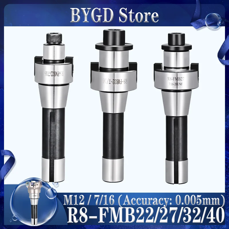 R8 FMB22 FMB27 FMB32 FMB40 Tool Holder Matched with 300R 400R EMR MFWN Face Milling Disc HSK63 FMB tool holder  bracket tool