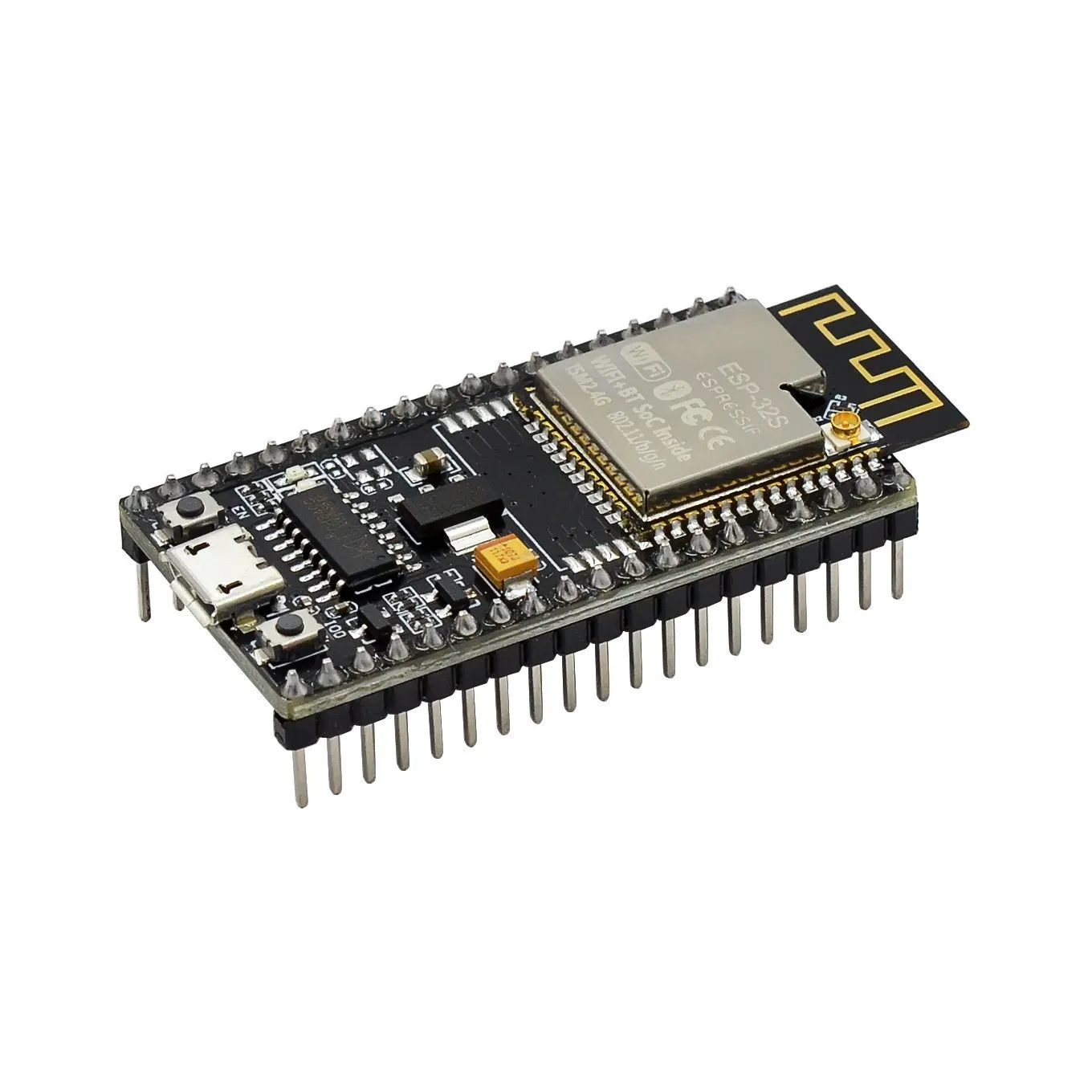 Płytka rozwojowa ESP32/ESP-32S NodeMCU-32S CH340 MICRO USB WiFi + dla Bluetooth Bardzo niskie zużycie energii Dwurdzeniowy ESP32-WROOM — zdjęcie produktu 4