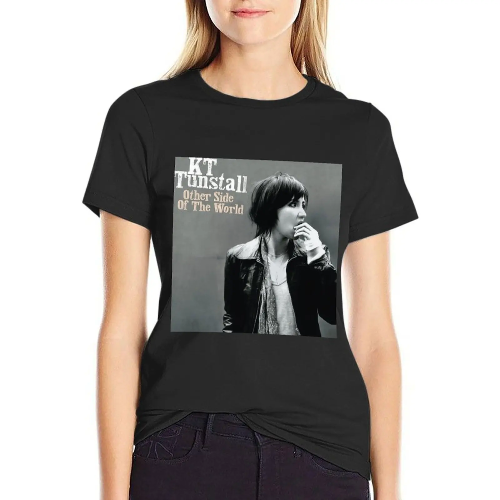 KT Tunstall other side of the world T-Shirt cute clothes female Womens clothing